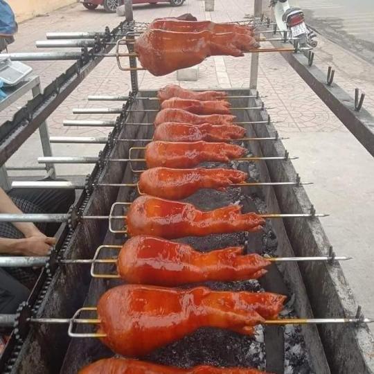 HỖ TRỢ XE NƯỚNG LÒ QUAY 