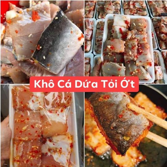 CÁ DỨA TỎI ỚT 1 NẮNG